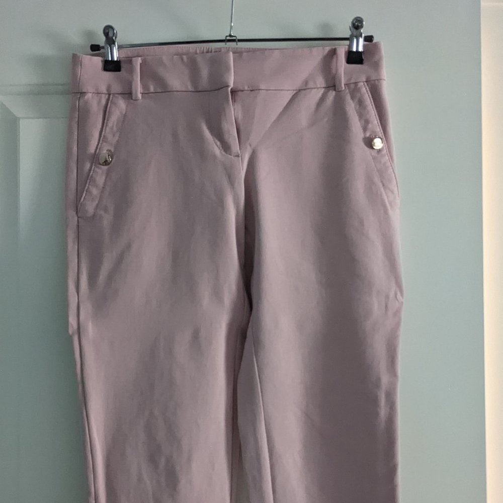 Loft Pink Cropped Marisa Pants | Size 2P